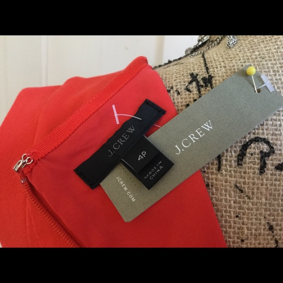 J.Crew Wear-to-Work Dress w/Asymmetrical Neckline - Picture 7 of 8